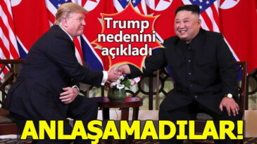 Trump-Kim Zirvesi Anlaşma Olmadan Sona Erdi
