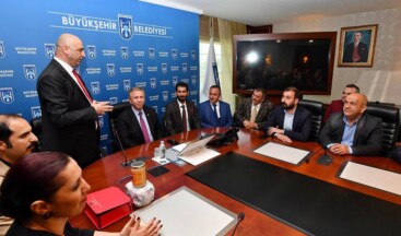 Ankara ARDEFED Mansur Yavaş’ı Ziyaret Etti