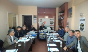 ARDAFED 19-24 Nisan’da Yapılacak Tanıtım Günleri İçin Toplandı