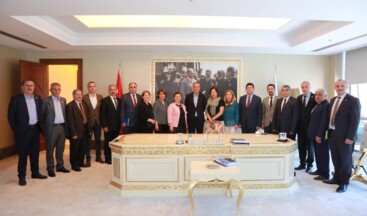 Muhtarlardan Başkan İlgezdi’ye Ziyaret