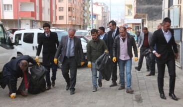 Kars Belediyesi temizlik kampanyası başlattı