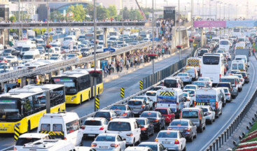 İstanbul trafik sıkışıklığı endeksinde altıncı