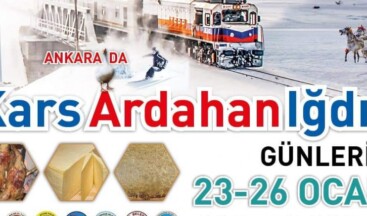 Ankara’da 4. Kars Ardahan Iğdır Tanıtım Günleri