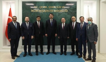 Orhan Atalay ve Ardahan Heyeti Birlikte Bakanları Ziyaret Ettiler