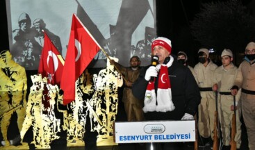 Sarıkamış Şehitleri, Esenyurt’ta Meşaleli Yürüyüşle Anıldı