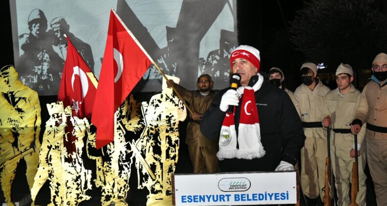 Sarıkamış Şehitleri, Esenyurt’ta Meşaleli Yürüyüşle Anıldı