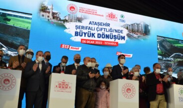 Ataşehir İmar İskan Blokları Temel Atma Töreni Yapıldı