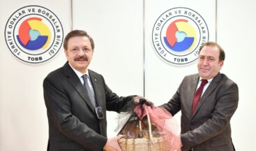 ATSO Başkanı Demirci, TOBB Başkanı Hisarcıklıoğlu ile Görüştü