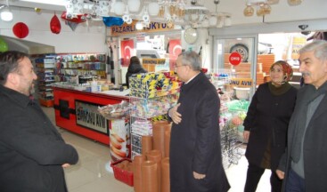 AK Parti Ataşehir İlçe Başkanı İsmail Erdem Esnaf Ziyaretinde