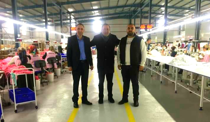 ATSO Başkanı Demirci, Ardahan Tekstil Fabrikasını Ziyaret Etti