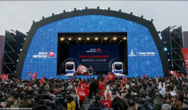 İzmir Buca Metrosu’nun temel atma töreni tarihe geçti