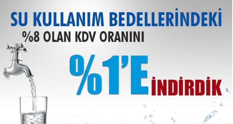 Kars Belediyesi Su Kullanım Bedeli %8 KDV’yi %1’e İndirdi