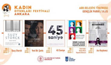 Ankara’da Kadın Tiyatro Festivali Başlıyor