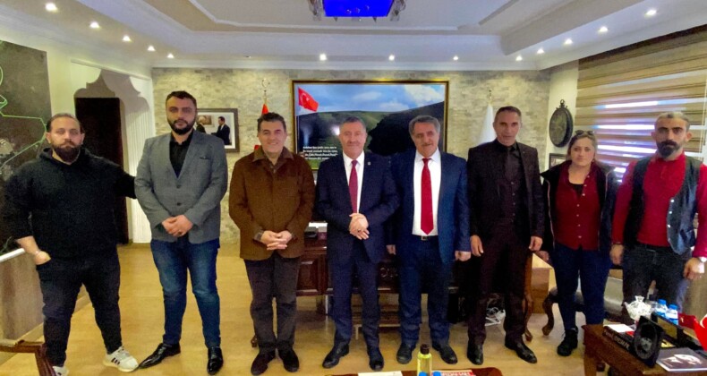 İskender Alihanoğlu, Başkan Faruk Demir İle Görüştü