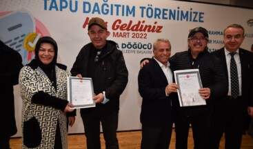 Sancaktepe’de 106 Aile Daha Tapularına Kavuştu!