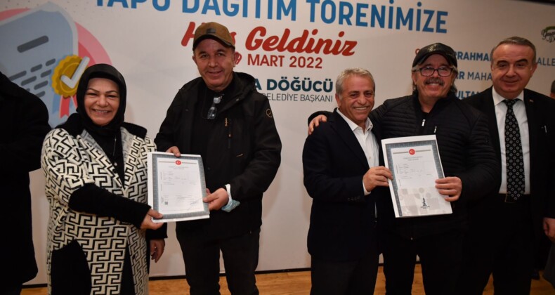 Sancaktepe’de 106 Aile Daha Tapularına Kavuştu!