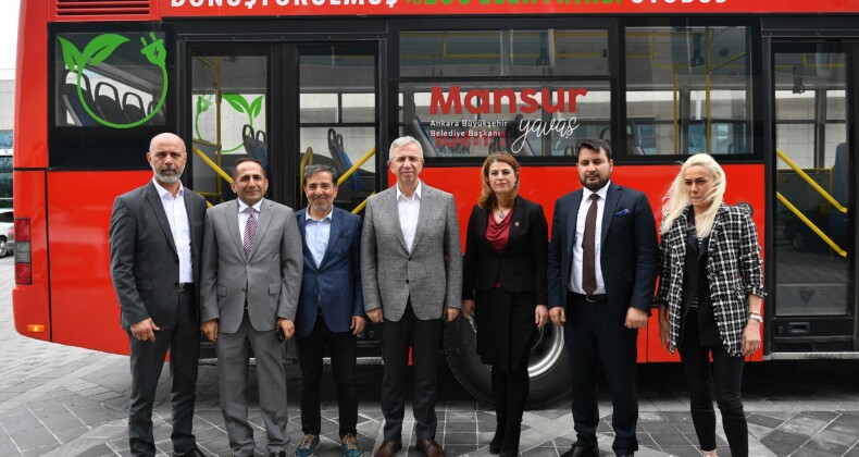 Ankara’da elektrikli otobüsler yola çıkıyor