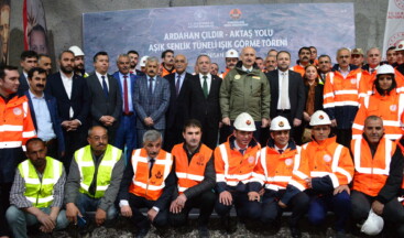 Ardahan Aşık Şenlik Tüneli’nde ışık görüldü