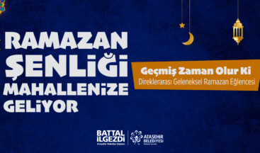 Ataşehir Belediyesi, Ramazan Ayında Etkinlikler Düzenliyor