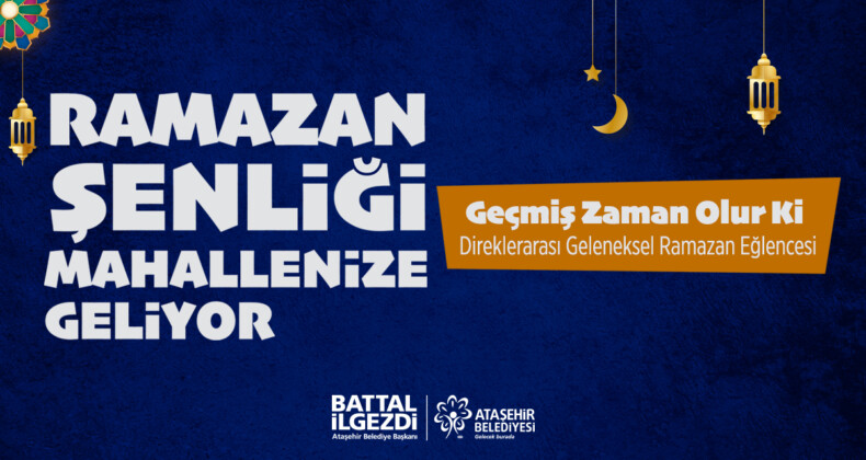 Ataşehir Belediyesi, Ramazan Ayında Etkinlikler Düzenliyor