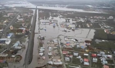 Kars’ta Hızlı Eriyen Kar, Beraberinde Seli Getirdi
