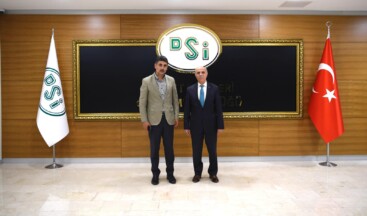 Orhan Atalay, DSİ Genel Müdürü Lütfü Akça’yı Ziyaret Etti