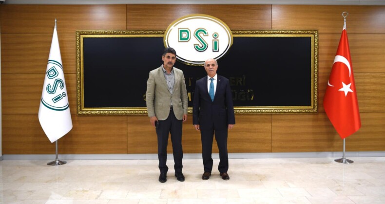 Orhan Atalay, DSİ Genel Müdürü Lütfü Akça’yı Ziyaret Etti