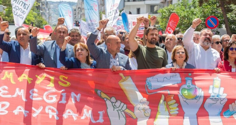İzmir’de 1 Mayıs Emek ve Dayanışma Günü Coşkusu