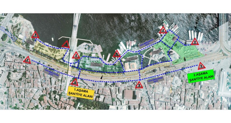 Alibeyköy ile Eminönü arasındaki tramvay hattı tamamlanıyor