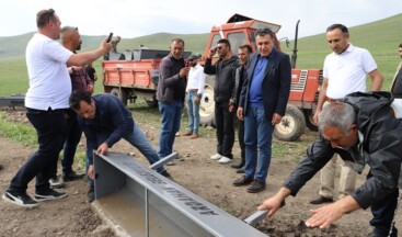 Ardahan Belediyesi Hayvanlar İçin İçme Suyu Tekneleri Üretti