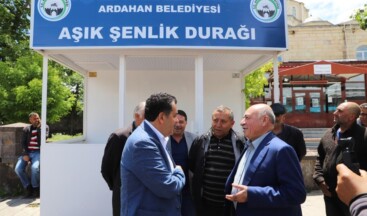 Ardahan’da dolmuş ve taksi durakları yenileniyor