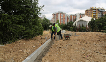 Ataşehir Belediyesi Yeni Bir Parkın Yapımına Başladı