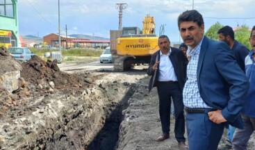 Orhan Atalay, Köprülü Beldesi Kanalizasyon Çalışmalarını İnceledi