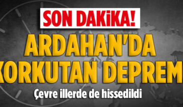 Ardahan Göle İlçesinde 5.3 Büyüklüğünde Deprem