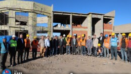 Kars Şehirler Arası Otobüs Terminali İnşaatı Devam Ediyor