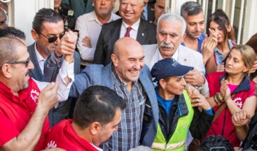 İzmir Büyükşehir Belediye Başkanı Tunç Soyer’e Destek Mitingi