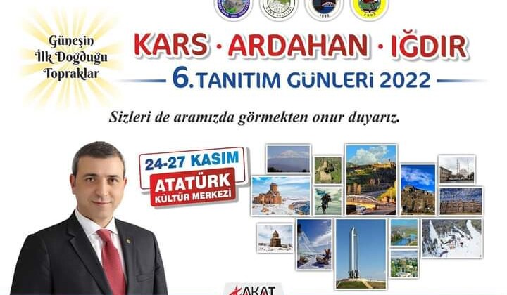 Ankara’da Kars Ardahan Iğdır Tanıtım Günleri