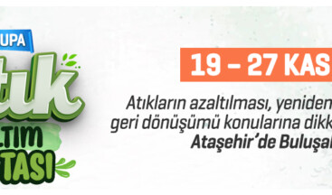 Ataşehir Belediyesi Avrupa Atık Azaltım Haftası etkinlikleri