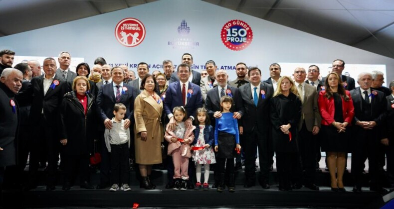 İBB 11 Kreşin Açılışını 7 Kreşin Temelini Attı