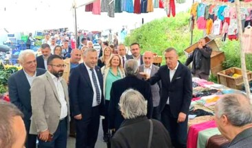 Başkan İlgezdi, Semt Pazarını Dolaştı