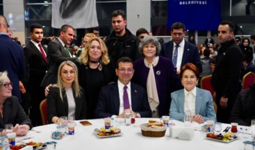 Akşener ve İmamoğlu, Muhtarlarla İftarda Buluştu