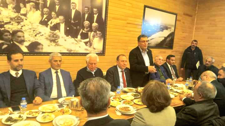 CHP’liler Ardahan’da Akşam Yemeğinde Buluştu