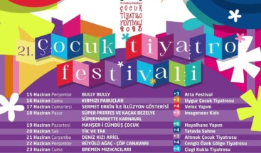 Kadıköy 21. Çocuk Tiyatro Festivali Başlıyor