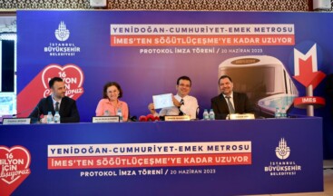 Yenidoğan-Cumhuriyet-Emek Metro Hattı Söğütlüçeşme’ye Kadar Uzayacak
