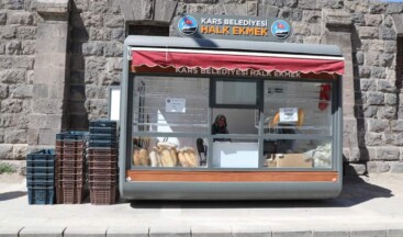 Kars’ta Halk Ekmek Büfeleri Yenilendi
