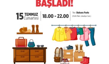 Ataşehir Yeniden Kullanım Pazarı Parklarda Kurulacak