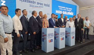 Ataşehir İçerenköy Spor Tesisi Temeli Atıldı