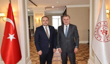 Kaan Kaç, Gençlik ve Spor Bakanını Ziyaret Etti