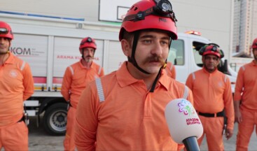 Ataşehir Belediyesi Arama Kurtarma Ekibi Çanakkale’de