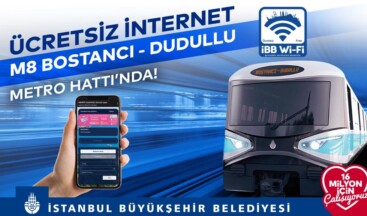 Bostancı-Dudullu Metrosu’nda ücretsiz ve kesintisiz internet